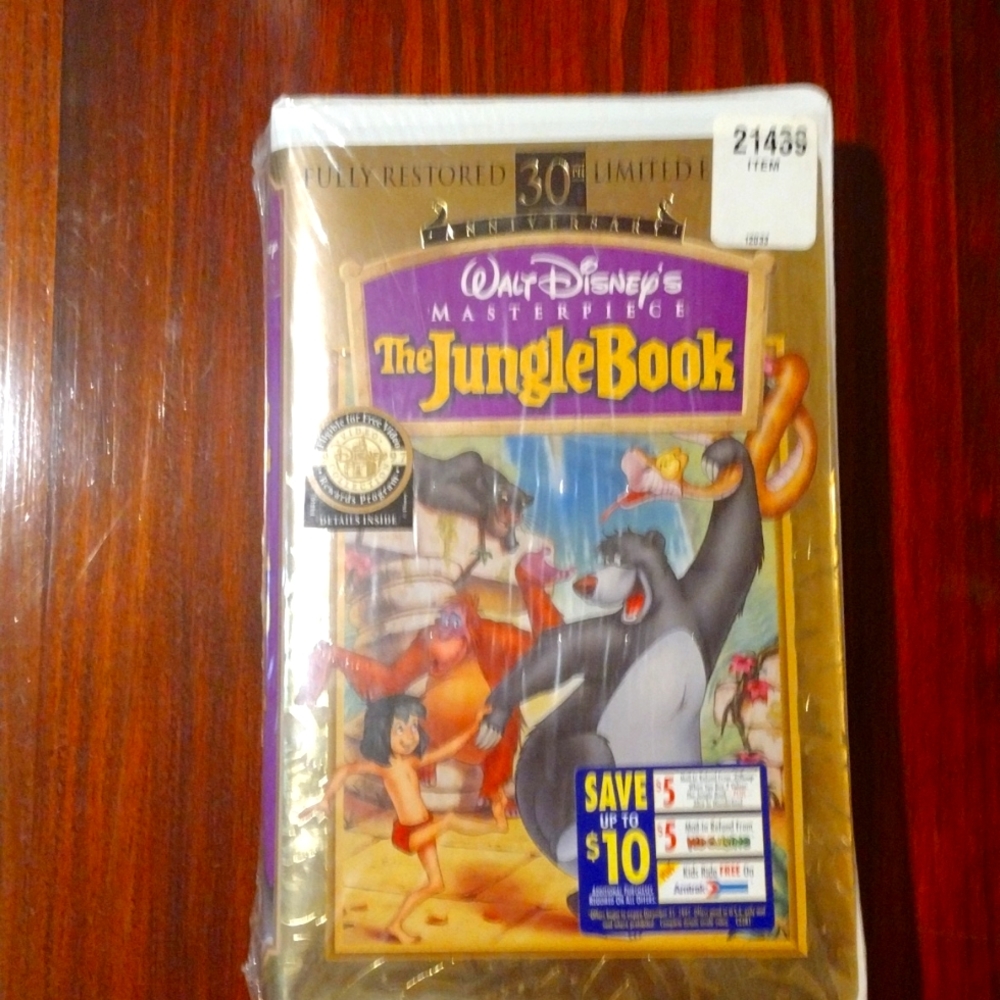 Walt Disney 30th anniversary The jungle book